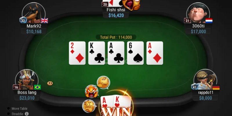 Chơi poker tiền thật ưu điểm